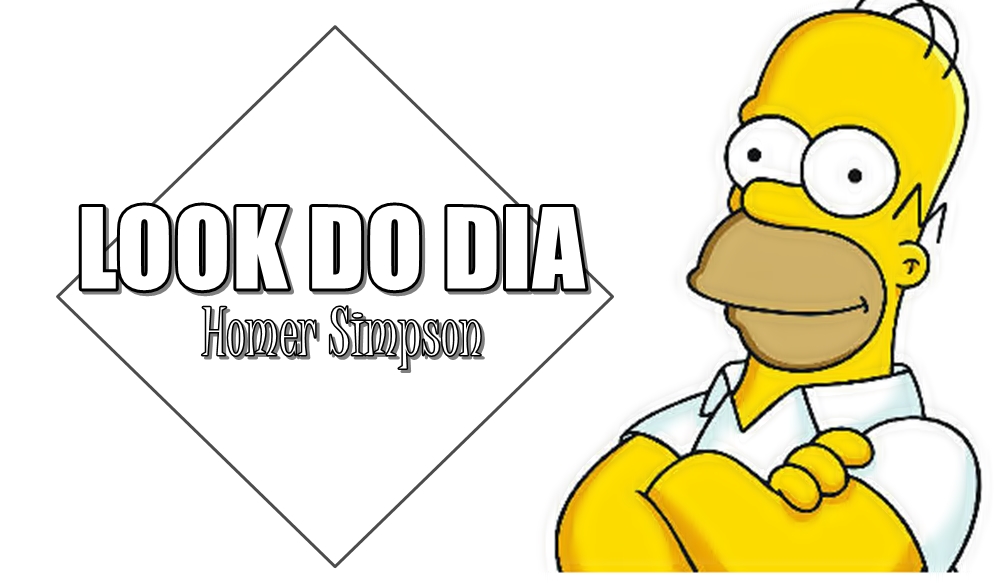 LOOK DE DOMINGO: Homer Simpson!